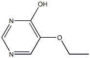 5-Ethoxy-4-pyrimidinol Struktur