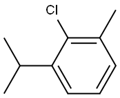 2-Chloro-3-methylcumene Struktur