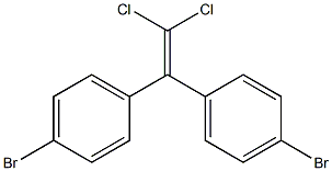 1,1-Bis(4-bromophenyl)-2,2-dichloroethene Struktur