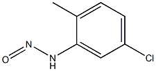 5-Chloro-2-methyl-N-nitrosoaniline Struktur