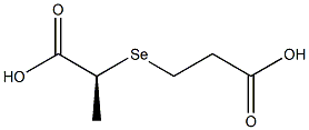 [S,(-)]-2,3'-Selenodipropionic acid Struktur