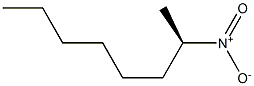 [R,(-)]-2-Nitrooctane Struktur