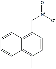 1-(Nitromethyl)-4-methylnaphthalene Struktur