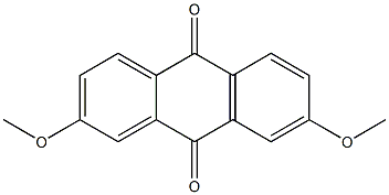 2,7-Dimethoxyanthraquinone Struktur