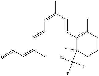 16,16,16-Trifluororetinal Struktur