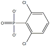 2,6-Dichlorophenylphosphonate Struktur