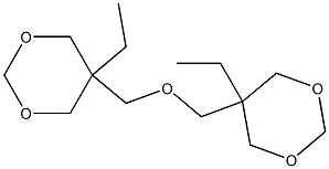 Bis[(5-ethyl-1,3-dioxan-5-yl)methyl] ether Struktur