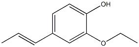 2-Ethoxy-4-(1-propenyl)phenol Struktur