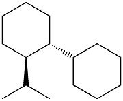 (1R,2R)-2-(1-Methylethyl)-1,1'-bicyclohexane Struktur