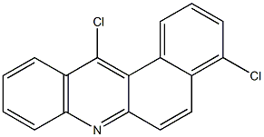 4,12-Dichlorobenz[a]acridine Struktur