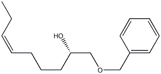 (2S,6Z)-1-(Benzyloxy)-6-nonen-2-ol Struktur