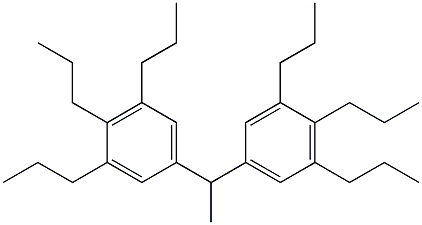 5,5'-Ethylidenebis(1,2,3-tripropylbenzene) Struktur