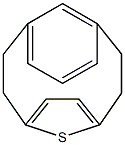 2,5-(m-Phenylenebisethylene)thiophene Struktur