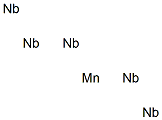 Manganese pentaniobium Struktur