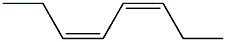 (3Z,5Z)-3,5-Octadiene Struktur