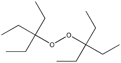 Bis(1,1-diethylpropyl) peroxide Struktur