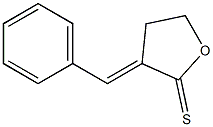 4,5-Dihydro-3-benzylidene-2(3H)-furanthione Struktur