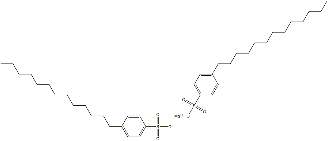 Bis(4-tridecylbenzenesulfonic acid)magnesium salt Struktur