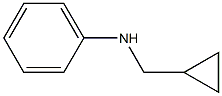 N-(Cyclopropylmethyl)benzenamine Struktur