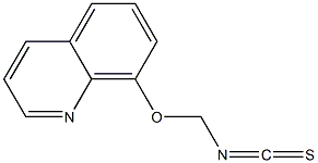 8-Isothiocyanatomethoxyquinoline Struktur