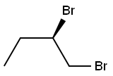 [R,(+)]-1,2-Dibromobutane Struktur