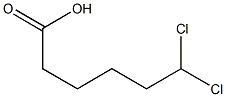 6,6-Dichlorohexanoic acid Struktur