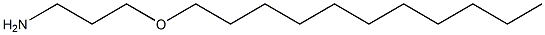 3-(Undecyloxy)-1-propanamine Struktur
