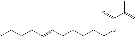 Methacrylic acid (6-undecenyl) ester Struktur