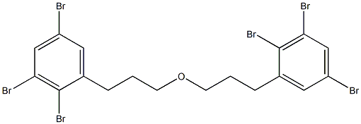 2,3,5-Tribromophenylpropyl ether Struktur