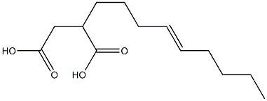 2-(4-Nonenyl)succinic acid Struktur