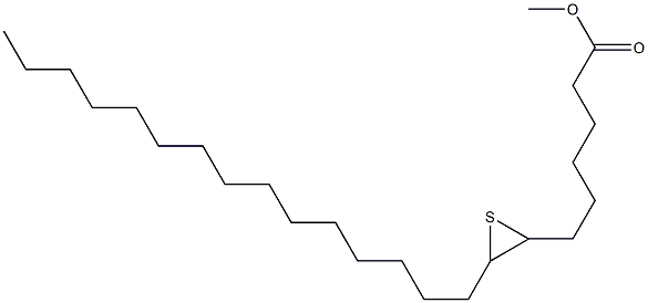 7,8-Epithiotricosanoic acid methyl ester Struktur
