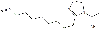 1-(1-Aminoethyl)-2-(9-decenyl)-2-imidazoline Struktur