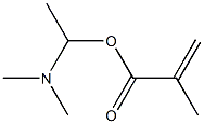 Methacrylic acid 1-(dimethylamino)ethyl ester Struktur