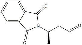 (-)-N-[(R)-2-Formyl-1-methylethyl]phthalimide Struktur