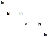 Vanadium pentaindium Struktur