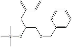 6-Benzyloxy-3-methylene-5-(trimethylsilyloxy)-1-hexene Struktur