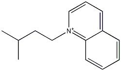 1-Isopentylquinolinium Struktur