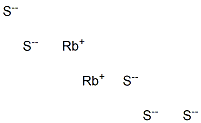 Dirubidium pentasulfide Struktur