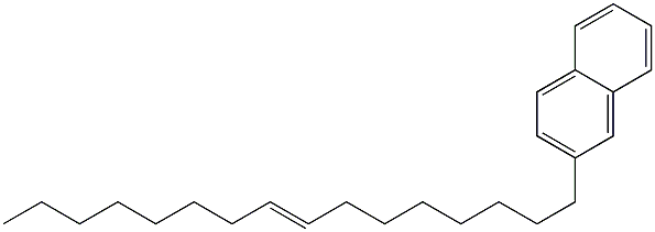 2-(8-Hexadecenyl)naphthalene Struktur