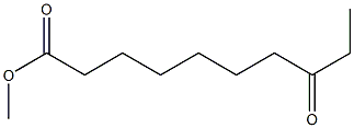 8-Ketocapric acid methyl ester Struktur