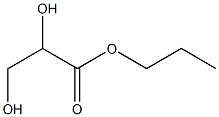 (+)-D-Glyceric acid propyl ester Struktur