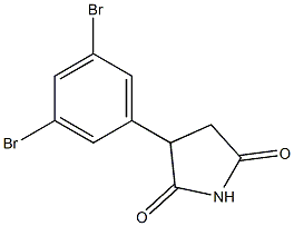 2-(3,5-Dibromophenyl)succinimide Struktur