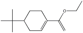 1-(1-Ethoxyvinyl)-4-tert-butylcyclohexene Struktur