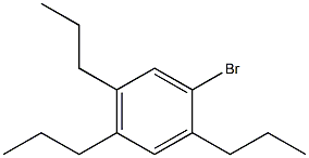 1-Bromo-2,4,5-tripropylbenzene Struktur