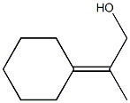 2-Cyclohexylidene-1-propanol Struktur