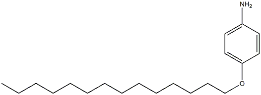 4-(Tetradecyloxy)aniline Struktur