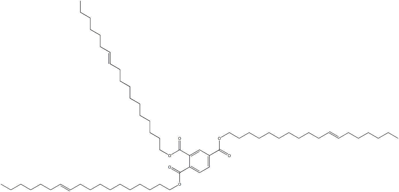 1,2,4-Benzenetricarboxylic acid tri(11-octadecenyl) ester Struktur