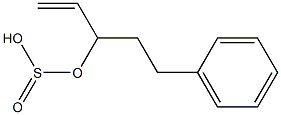 Sulfurous acid (2-phenylethyl)allyl ester Struktur