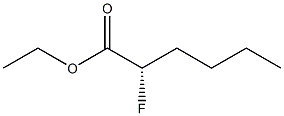 (2S)-2-Fluorohexanoic acid ethyl ester Struktur