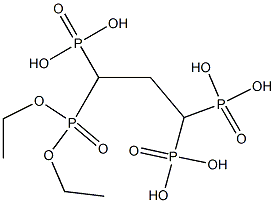 (Propane-1,1,3,3-tetryl)tetrakis(phosphonic acid diethyl) ester Struktur